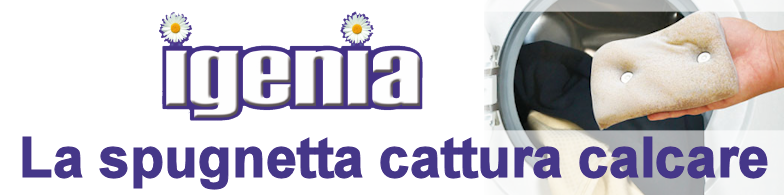 IGENIA – la spugnetta cattura calcare Logo